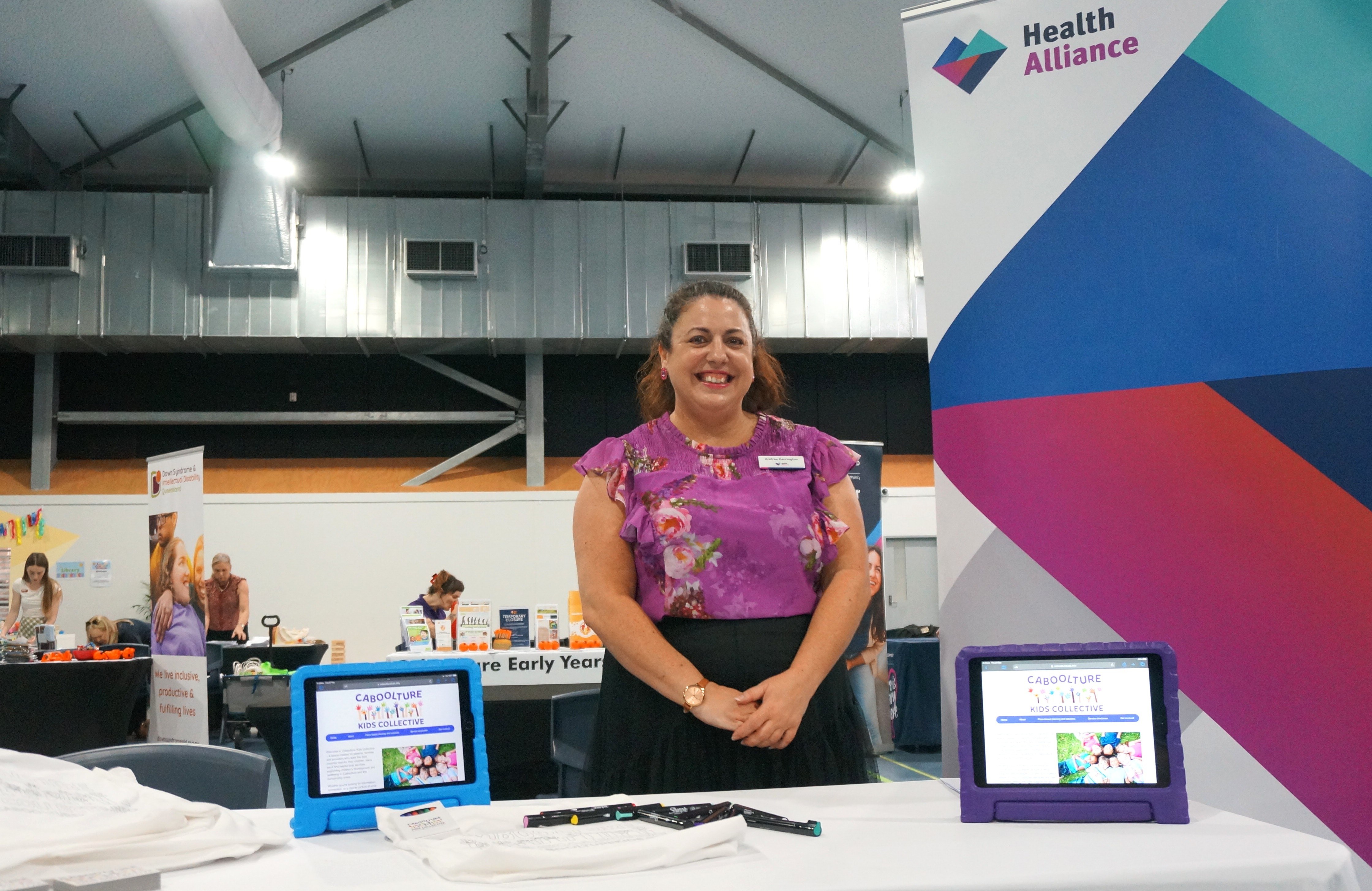 Andrea at Caboolture Kids launch