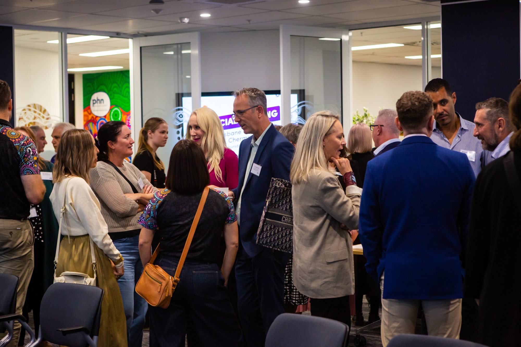 Guests at the Brisbane North PHN office opening