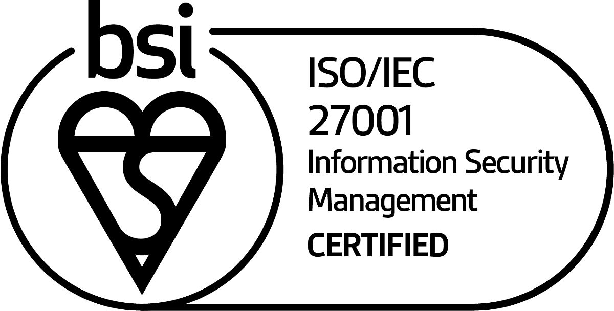 Mark of trust certified ISOIEC 27001 information security management black logo En GB 1019